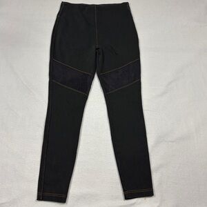 Lysse Leggings with Faux Suede Patches